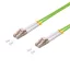 Logilink Fiber duplex patch kábel, OM5, 50/125 , LC-LC, lime zöld, 1 m (FP5LC01)