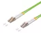 Logilink Fiber duplex patch kábel, OM5, 50/125 , LC-LC, lime zöld, 2 m (FP5LC02)
