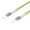 Logilink Fiber duplex patch kábel, OM5, 50/125 , LC-LC, lime zöld, 10 m (FP5LC10)