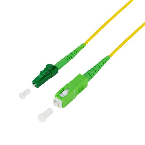 Logilink Fiber szimplex patch kábel, OS2, SM G.657.A2, SC/APC-LC/APC, 0,5 m (FPSLS00)