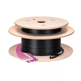   LogiLink Fiber törzskábel U-DQ(ZN)BH, 8 eres multimódusú OM4,180 m, LC/UPC - LC/UPC (FT2U180)