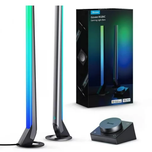Govee RGBIC Wi-Fi játékvilágítás  Lámpák Okosvezérlővel Hang + Wifi + Bluetooth vezérlésel (GOVH6047)