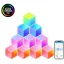 Govee Glide Hexagon RGB 3D intelligens panelek, 10 darab, Zene szinkronizálás, Kompatibilis az Alexával és a Google Home-al Hang + Wifi + Bluetooth vezérlésel (GOVH6066)
