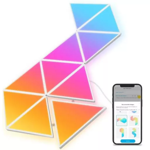 Govee Glide RGBIC  háromszögletű fénypanelek  Wi-Fi +  Bluetooth vezérléssel (GOVH6067)