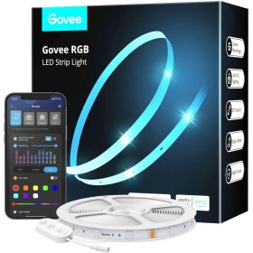   Govee RGB LED szalaglámpák - 5M Wifi és Bluetooth kapcsolat