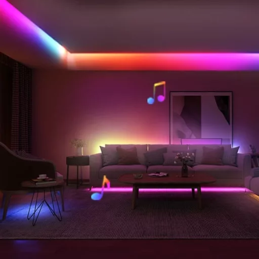 Govee RGBIC Basic  LED Szalag (5 Méter) Hang + Wi-Fi & Bluetooth vezérléssel (GOVH618A)