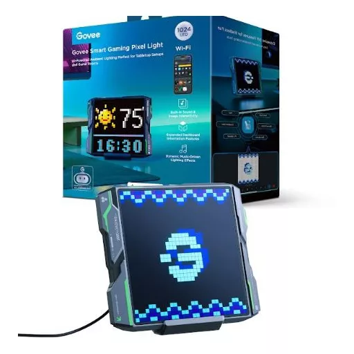 Govee Pixel Light lámpa 150 beállított jelenettel hangszóróval (GOVH8630)