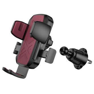   HOCO H64 Gamble egygombos autós tartó szellőzőre fekete (HC641159)