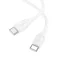 HOCO X115 Surpass 60 W-os töltőkábel C-C fehér (HC652001)