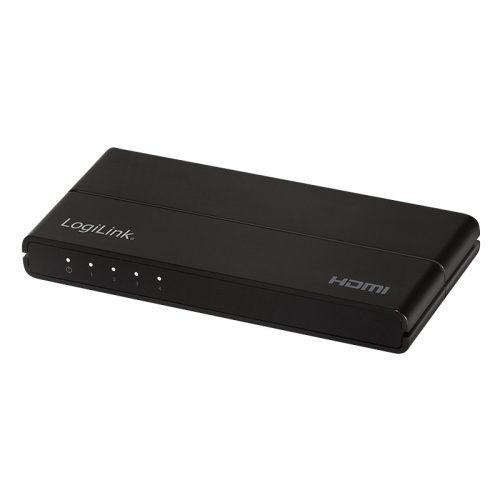 Logilink HDMI elosztó 1x4 port, 4K/60 Hz, HDCP, HDR, CEC (HD0037)