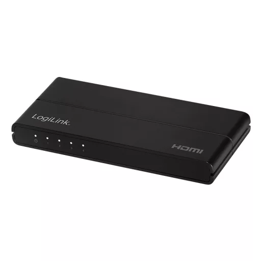 Logilink HDMI elosztó 1x4 port, 4K/60 Hz, HDCP, HDR, CEC (HD0037)