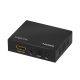 Logilink HDMI audio kivonó, 2CH/5.1CH, SPDIF, 3.5 mm, 4K/60 Hz, HDR, CEC, ARC