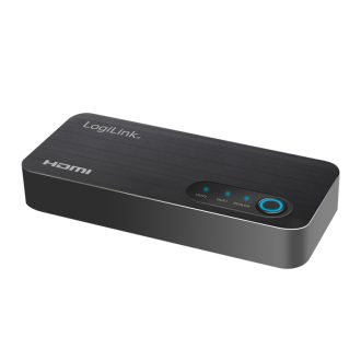   Loiglink HDMI-elosztó, 1x2-port, 4K/60 Hz, HDCP, HDR, CEC, leskálázó (HD0059)