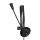 Logilink Mono headset, 1x 3,5 mm-es fejhallgató-csatlakozó, mikrofon (HS0054)
