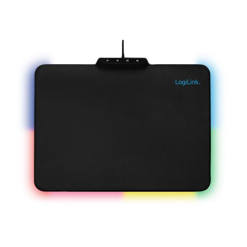 Logilink Gamer egérpad RGB LED-del