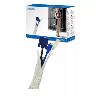 LogiLink Flexibilis kábel burkolat, szürke (KAB0007)