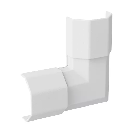 Logilink Kábelcsatorna-csatlakozó 90 , ABS, 33x33x18mm, fehér (KAB0116)