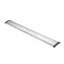 Logilink Padlókábel-burkolat, Alu és ABS, 1104x139x22mm, vágható, ezüst (KAB0120)