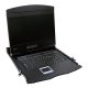 Logilink KVM-konzol 19"-es képernyővel, VGA, USB-A, PS/2, QWERTY (LC902US)