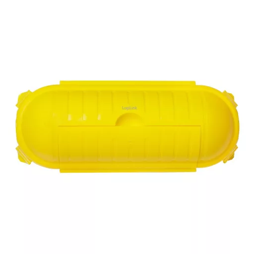 LogiLink Tápkábel védődoboz, kültéri, IP44, sárga (LPS217)
