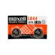 Maxell LR44 5x2 csomag (tépheto bliszter) 1,5V alkáli gombelem (MAX131401)