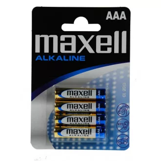 Maxell LR03x4 alkáli elem mini (MAX164010)