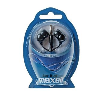 Maxell Szilikonos Fülhallgató Fekete PLUGZ (MAX725587)