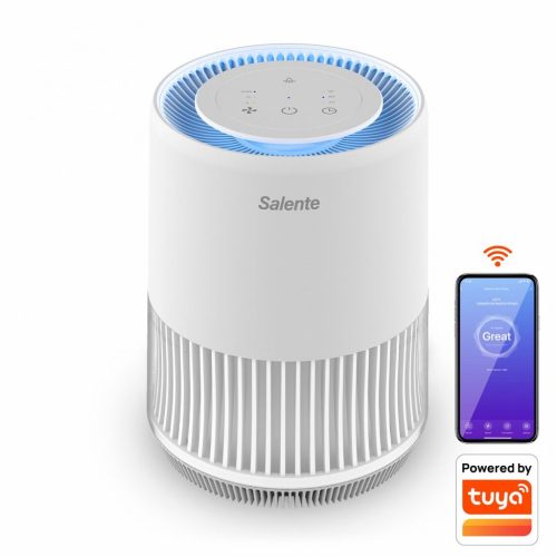 Salente MaxClean, intelligens légtisztító, WiFi Tuya SmartLife, fehér (MAXCLEAN-WH)