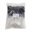 Logilink RJ45 moduláris csatlakozó, Cat.6, árnyékolatlan, fekete tartó, 100 db (MP0024)