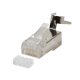 LogiLink RJ45 moduláris csatlakozó, Cat.8.1/Cat.6A, árnyékolt, 10 db (MP0030)