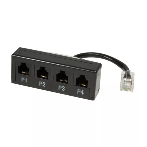 Logilink Passzív elosztó telefonokhoz, RJ45 - 4 x RJ11 (MP0036)