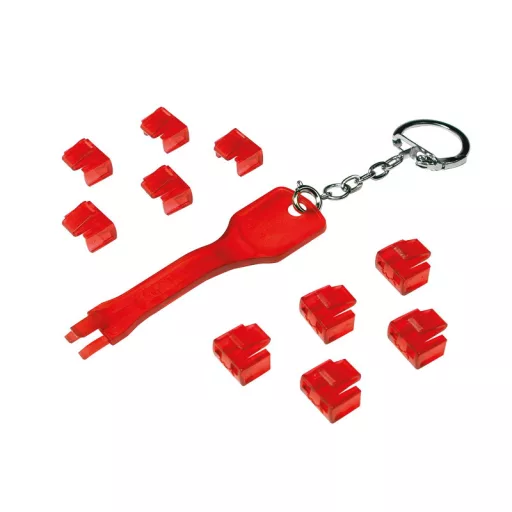 Logilink RJ45 port blokkoló (1x kulcs, 10x zár) (MP0042)
