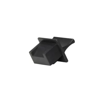   Logilink RJ45 foglalatvédő és porvédő sapka, 100 db, fekete (MP0060)
