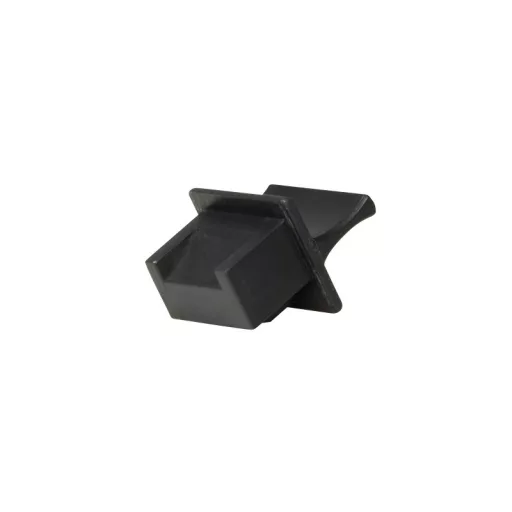 Logilink RJ45 foglalatvédő és porvédő sapka, 100 db, fekete (MP0060)