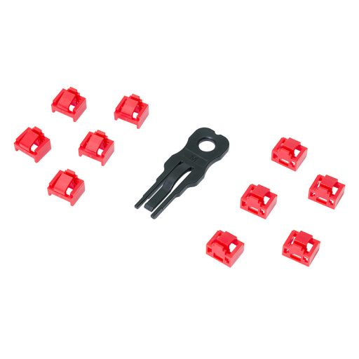 Logilink RJ45 portzár, blokkoló és porvédő, 10 zárat és 1 kulcsot tartalmazó készlet (MP0086)