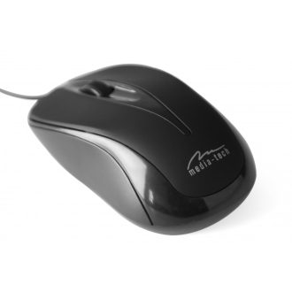 Media-Tech Plano USB vezetékes egér, fekete (MT1091K)