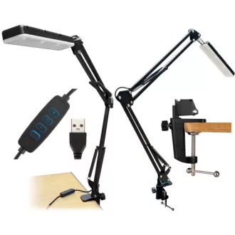   Media-Tech FLEX LAMP mozgatható karos asztali lámpa (MT224)