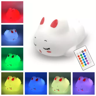   Media-Tech POKKY Dreaming Bunny többszínű éjszakai lámpa gyerekeknek (MT225)