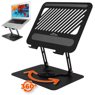   Media-Tech ROTO állítható, forgatható, ergonomikus laptopállvány 10-17" (MT2662)