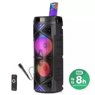   Media-Tech FUNBOX KEG PRO XXL Hordozható Bluetooth Hangszóró mikrofonnal (MT3182)