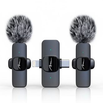   Media-Tech MICRO-MIC DUO vezeték nélküli csiptetős mikrofonkészlet (MT416)