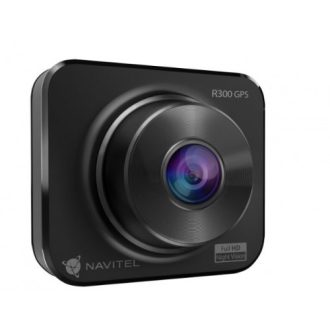   Navitel R300 GPS Autós menetrögzíto kamera + GPS fekete (NAVITELR300GPS)