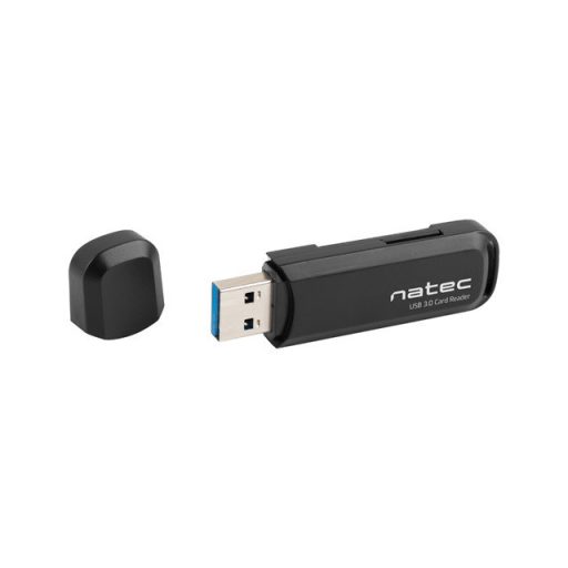 NATEC KÁRTYAOLVASÓ SCARAB 2 SD/MICRO SD USB 3.0 FEKETE (NCZ-1874)