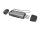 Natec Scarab 3 USB-A + USB-C SD/MICRO SD USB 3.1 GEN 1  kártyaolvasó fekete