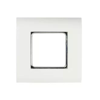   Logilink 80 x 80 mm-es francia falilap 45 x 45 mm-es ablakkal, fehér (NF0002)