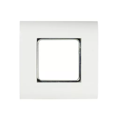Logilink 80 x 80 mm-es francia falilap 45 x 45 mm-es ablakkal, fehér (NF0002)