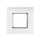 Logilink 80 x 80 mm-es francia falilap 45 x 45 mm-es ablakkal, fehér (NF0002)