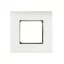Logilink 80 x 80 mm-es francia falilap 45 x 45 mm-es ablakkal, fehér (NF0002)