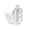Logilink Francia előlap 45  típusú, 45 x 45 mm, 2 port, fehér (NF0012)