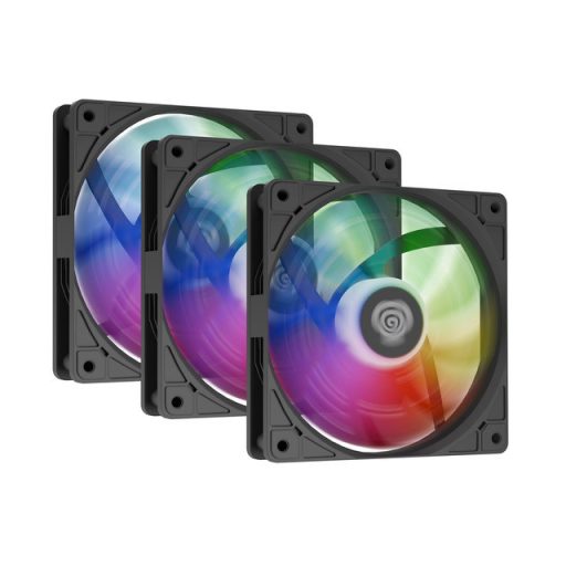 Genesis OXAL 120 ARGB fekete ventilátor 3 db-os csomag (NGF-2265)